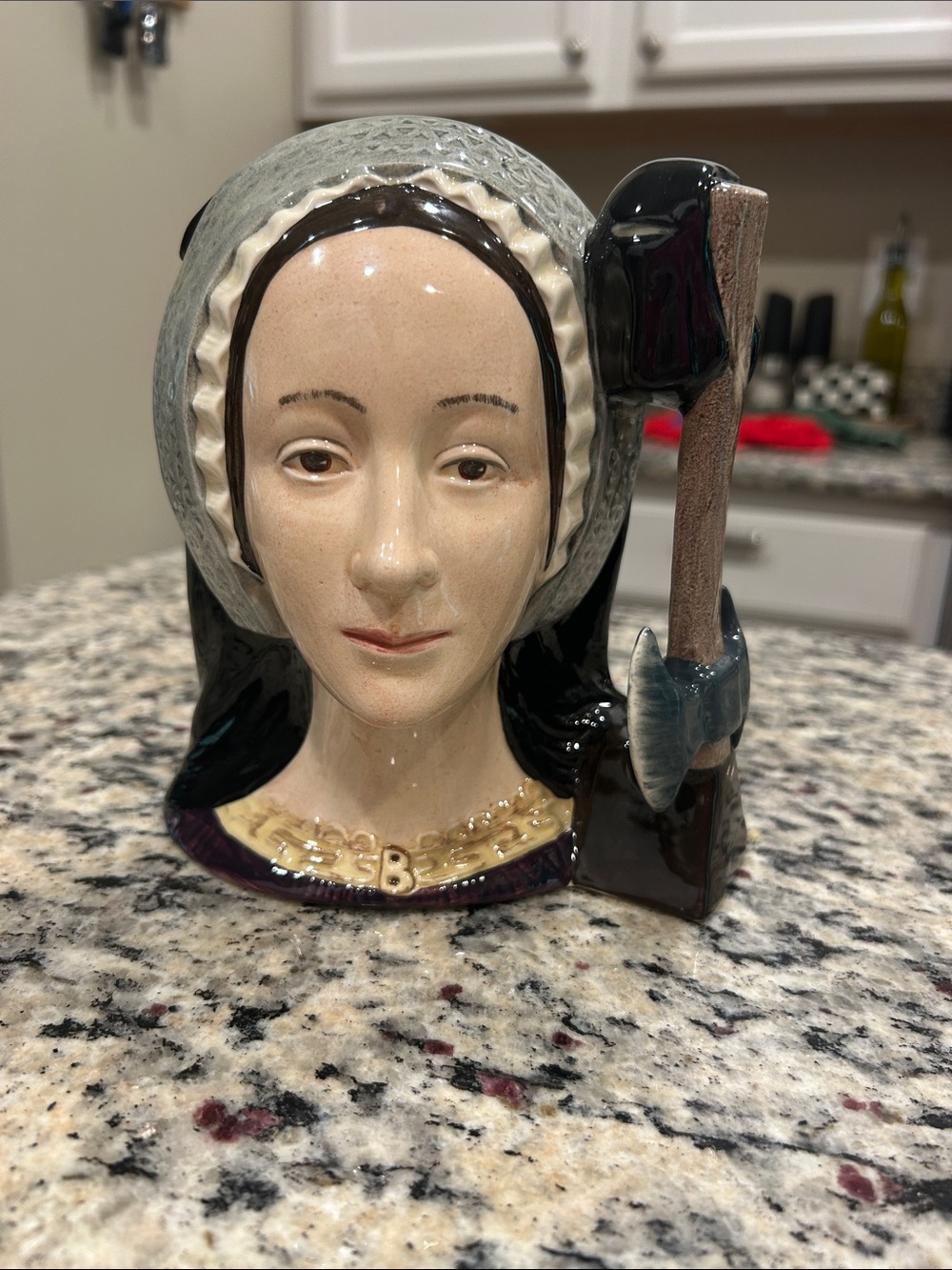 ROYAL DOULTON ANNE BOLEYN Tableware LTD. 1975 Large 7.5” Toby Mug Jug D664